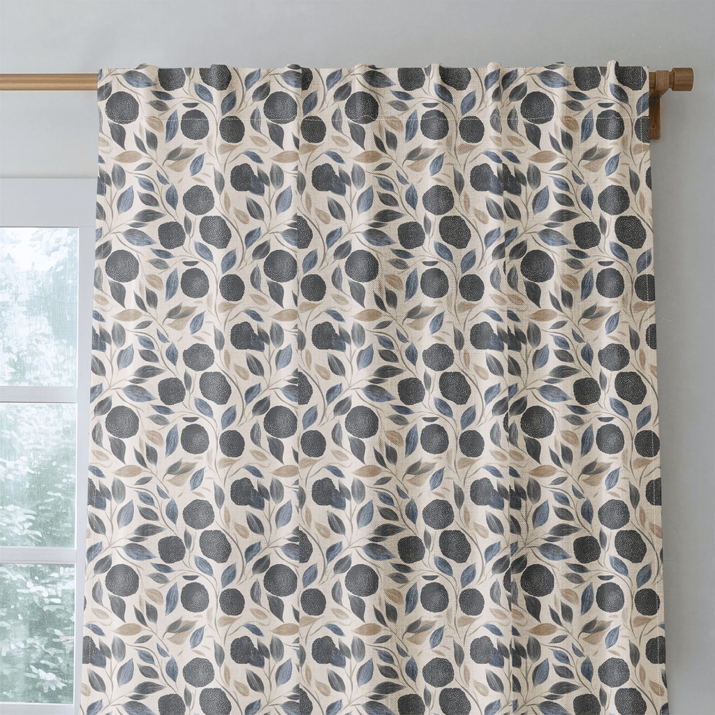 Evangeline Bloom - Curtain Panel - The Drapery