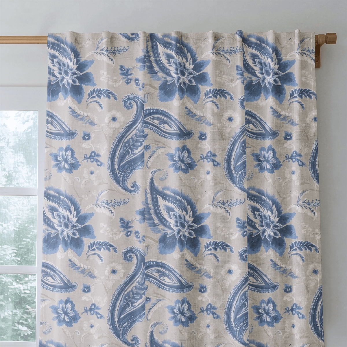 Evara - Curtain Panel - The Drapery