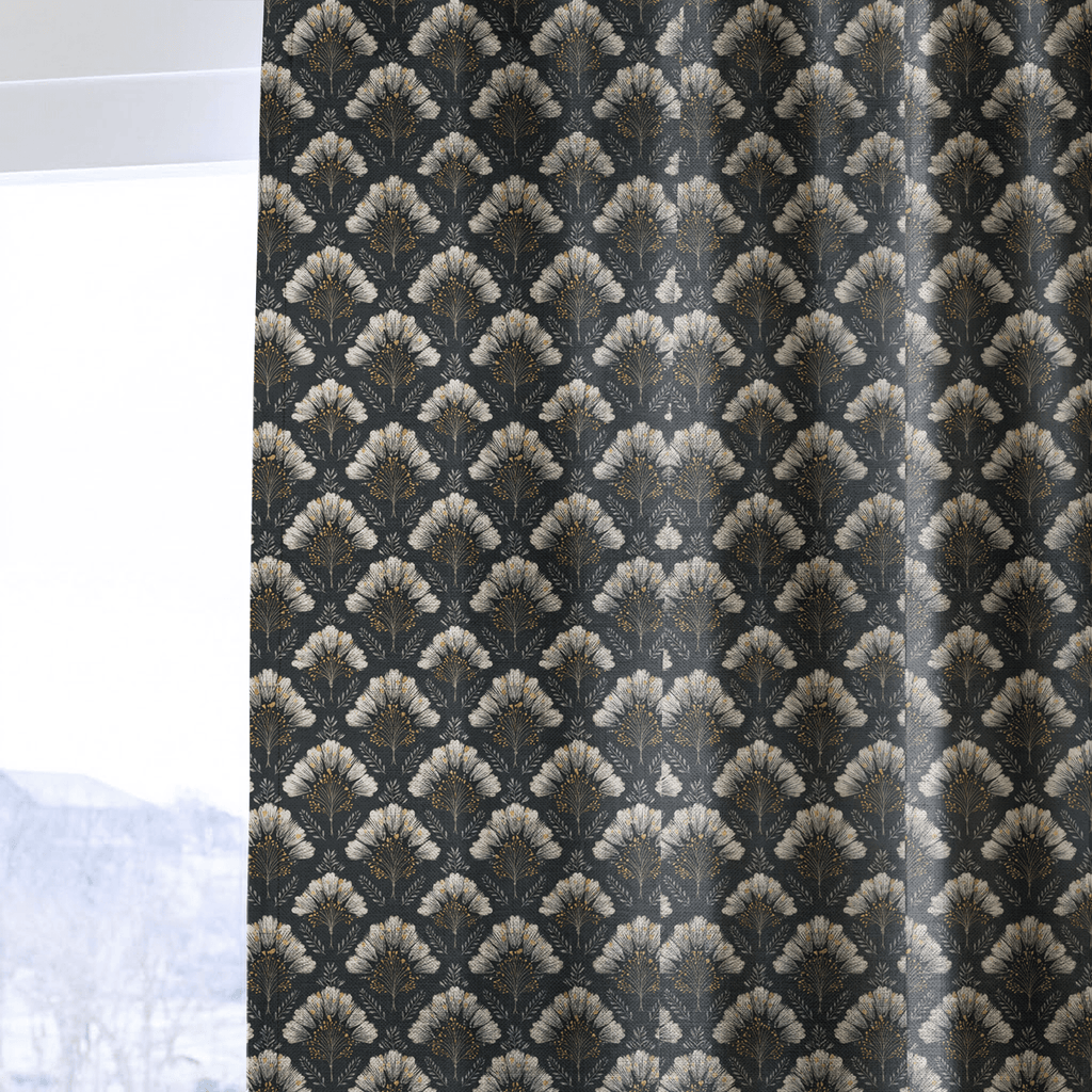 Evening Bloom - Curtain Panel - The Drapery