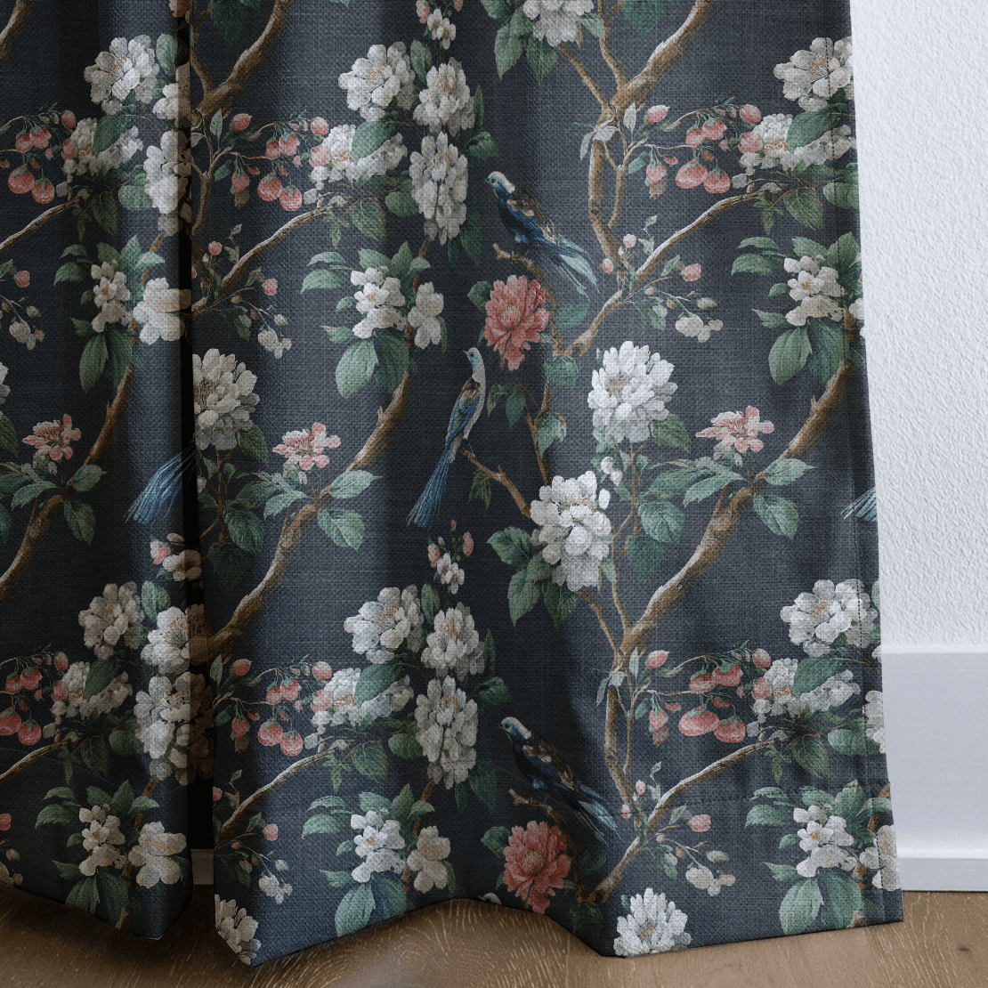 Evera Blossoms - Curtain Panel - The Drapery