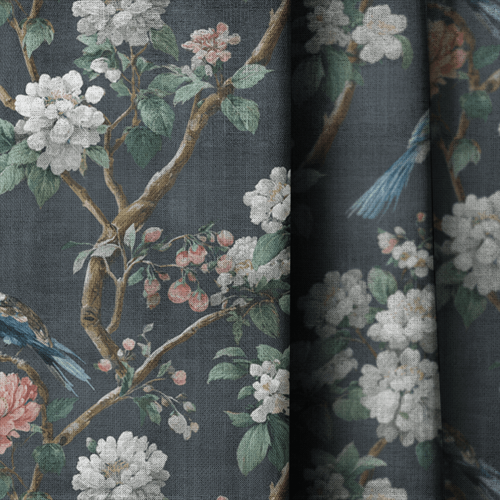 Evera Blossoms - Curtain Panel - The Drapery
