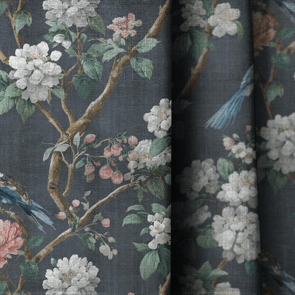 Evera Blossoms - Curtain Panel - The Drapery