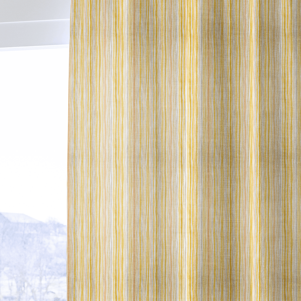 Everett Stripes - Curtain Panel - The Drapery