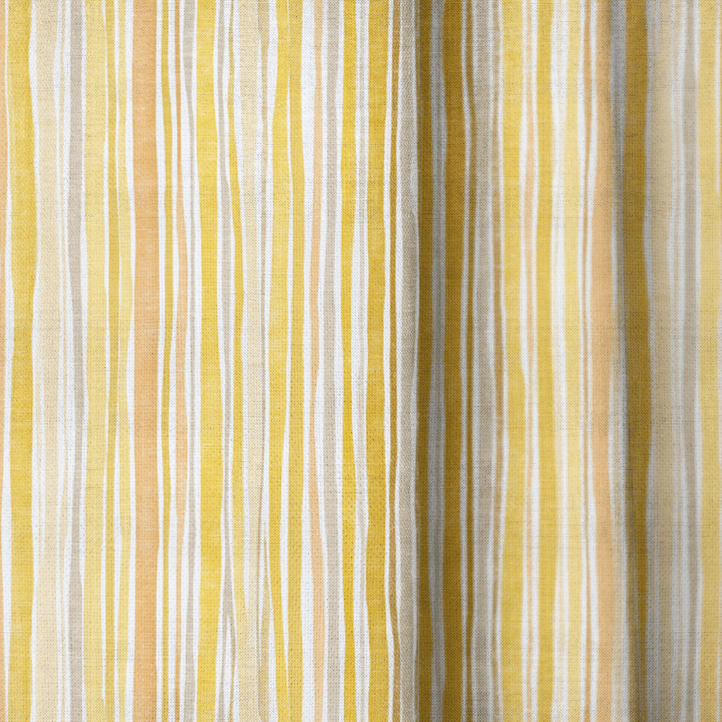 Everett Stripes - Curtain Panel - The Drapery