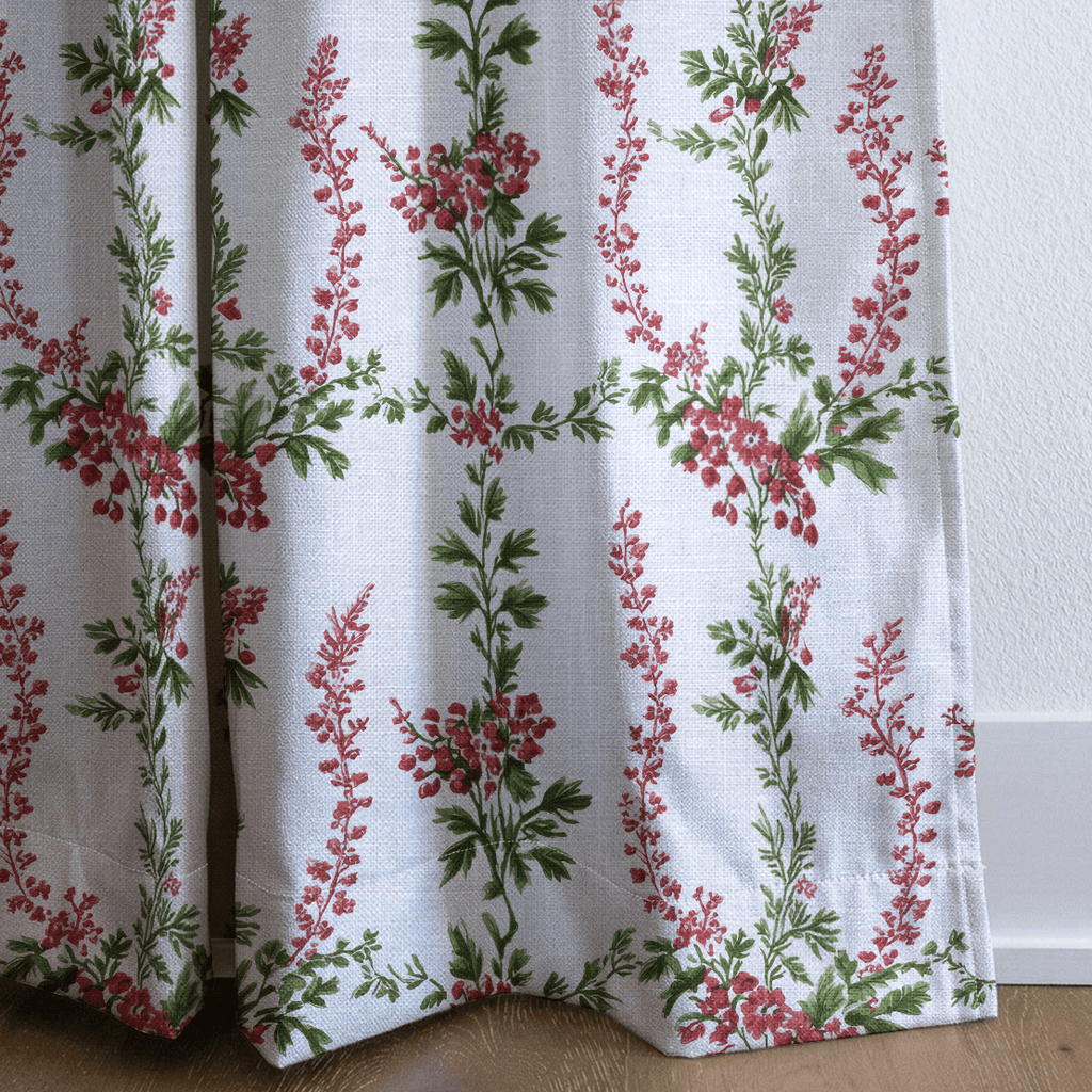 Evergreen Grace - Curtain Panel - The Drapery