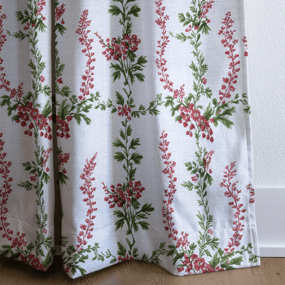 Evergreen Grace - Curtain Panel - The Drapery