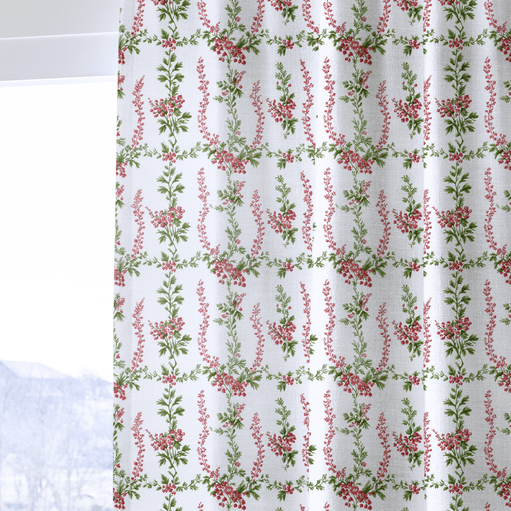 Evergreen Grace - Curtain Panel - The Drapery