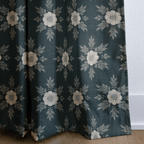 Evergreen Halo - Curtain Panel - The Drapery