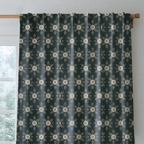 Evergreen Halo - Curtain Panel - The Drapery
