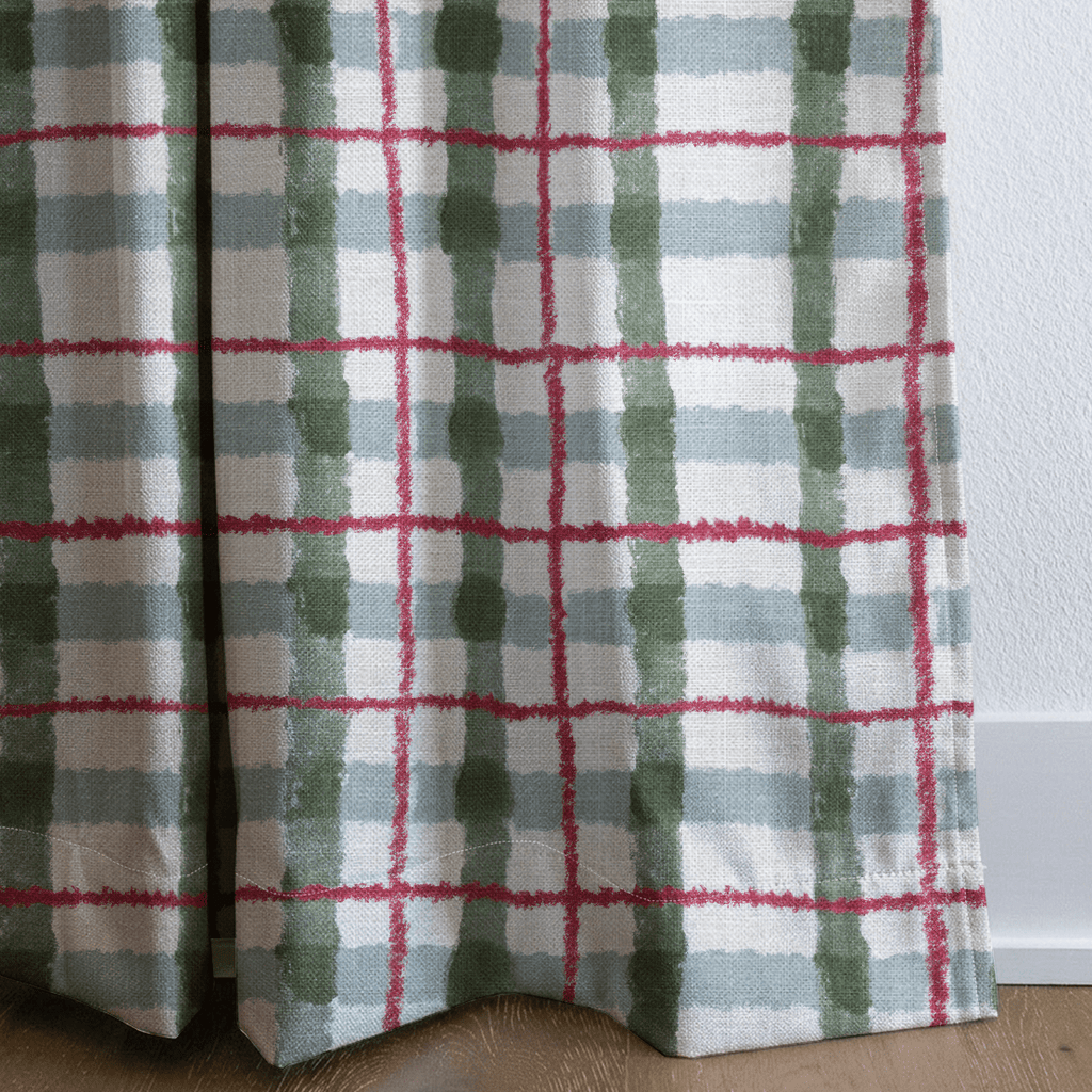 Everleigh Plaid - Curtain Panel - The Drapery