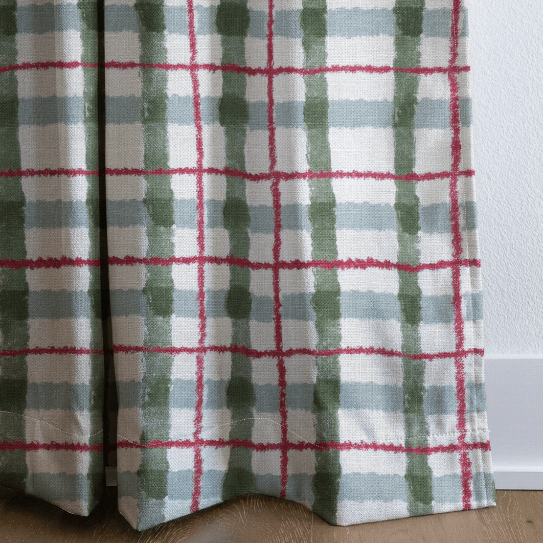 Everleigh Plaid - Curtain Panel - The Drapery