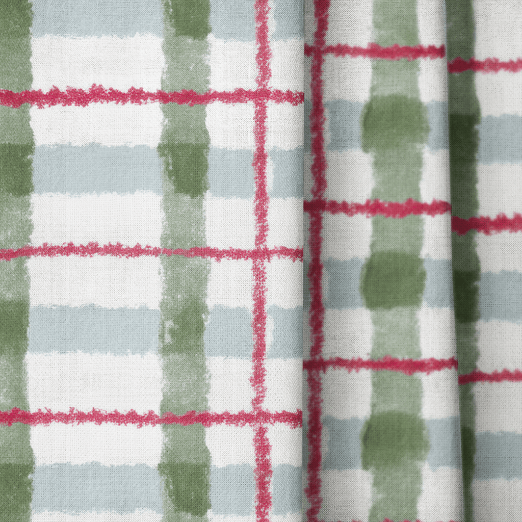 Everleigh Plaid - Curtain Panel - The Drapery