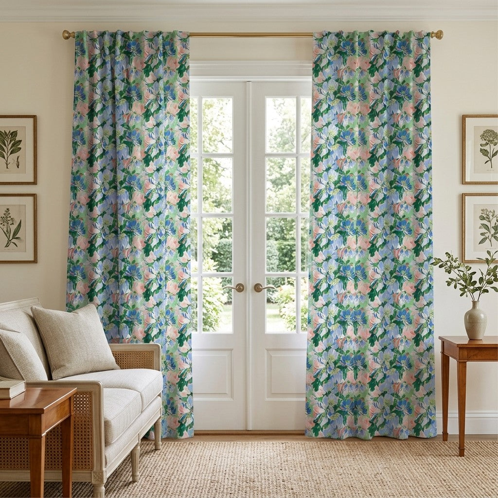 Pastel Morningspng - Curtain Panel - Sunroom