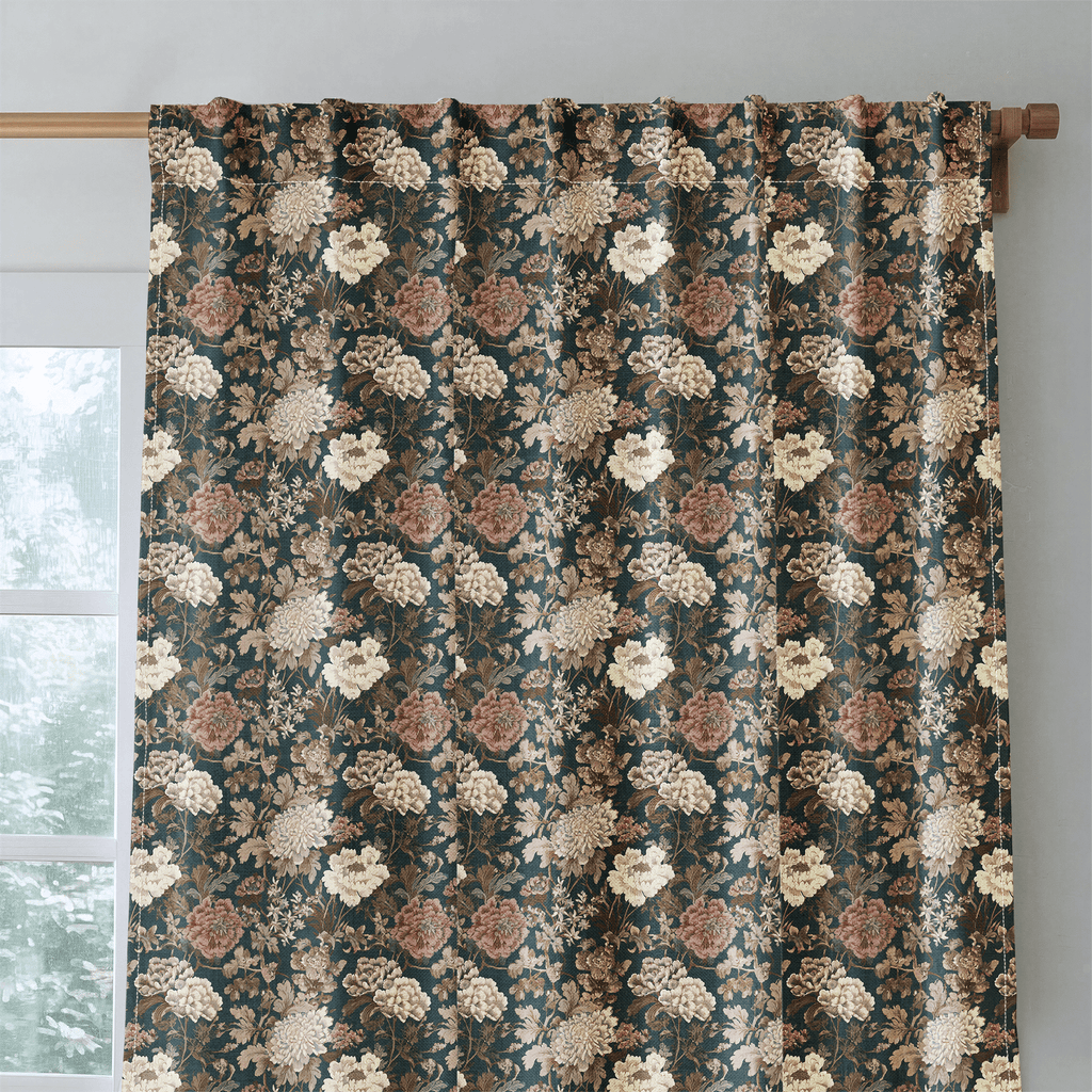 Faded Romance - Curtain Panel - The Drapery