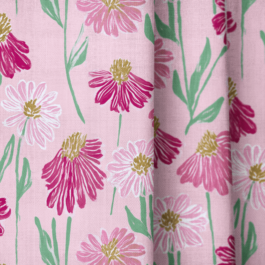 Faelan Daisy - Curtain Panel - The Drapery