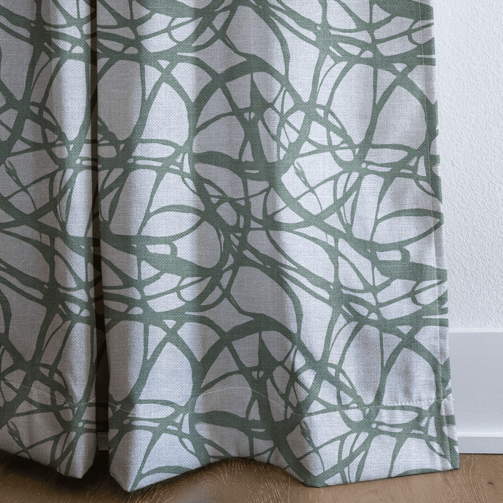 Faircrest Sketch - Curtain Panel - The Drapery