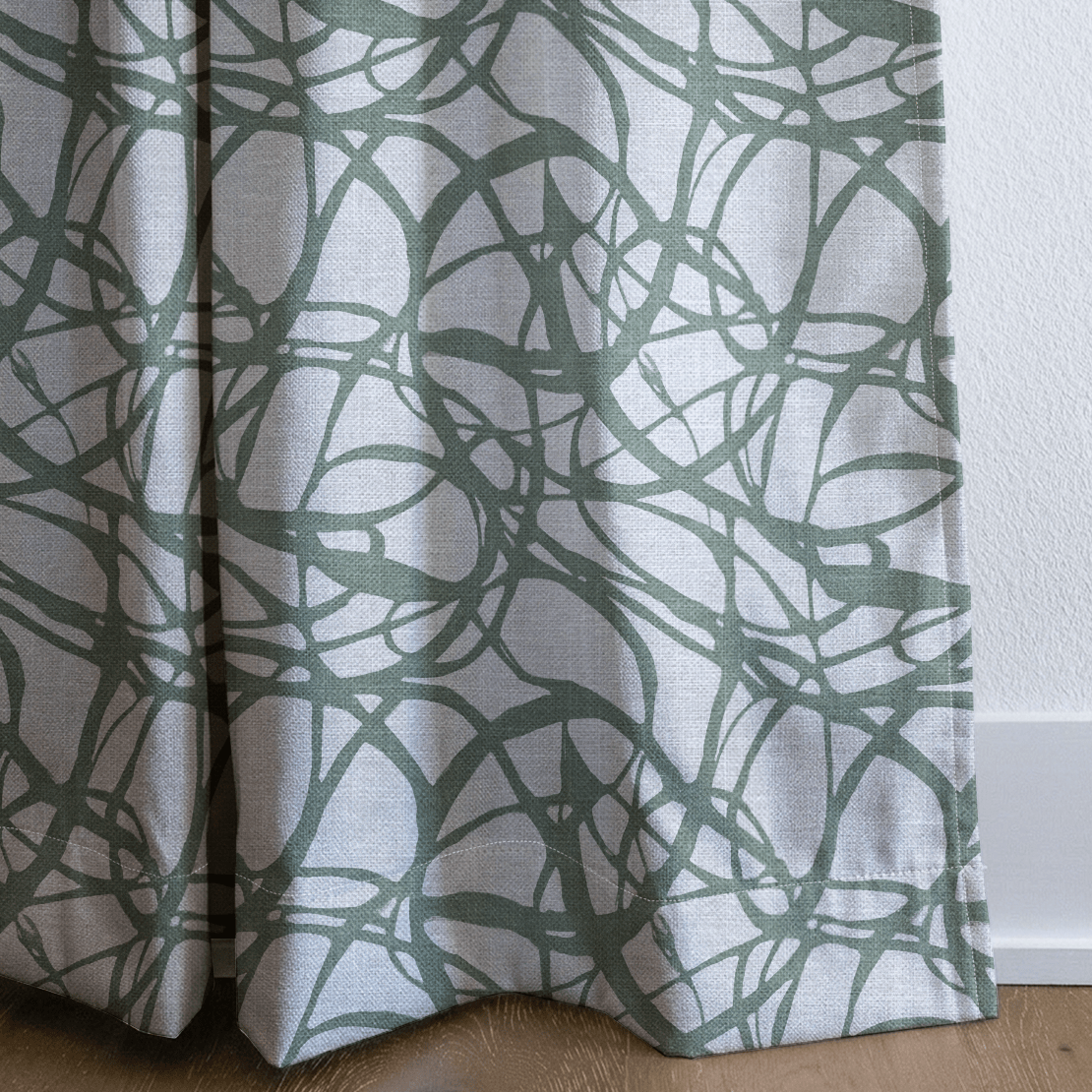 Faircrest Sketch - Curtain Panel - The Drapery