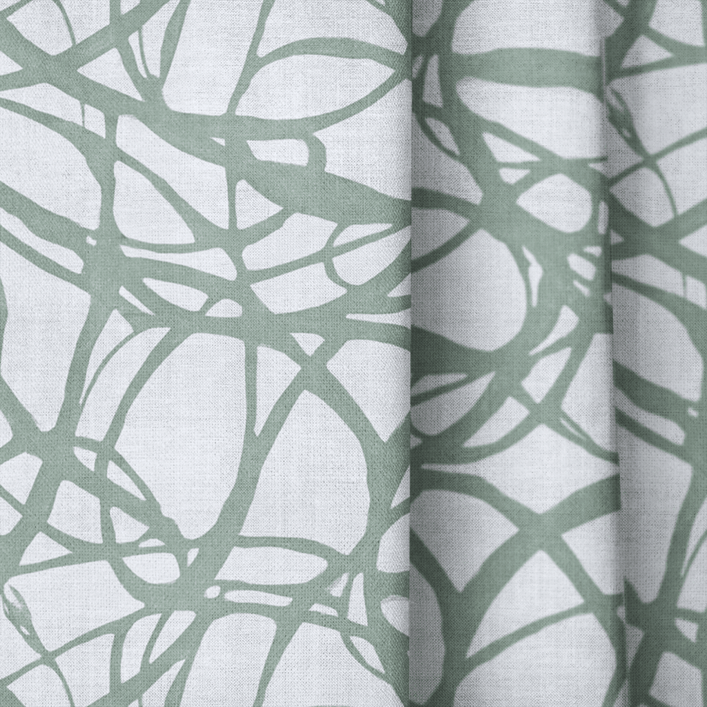 Faircrest Sketch - Curtain Panel - The Drapery