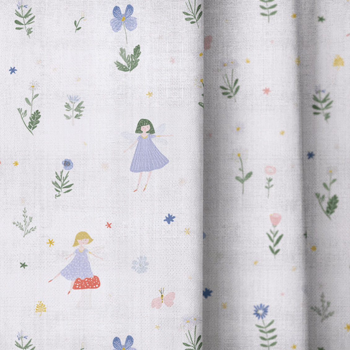 Fairy Garden - Curtain Panel - The Drapery