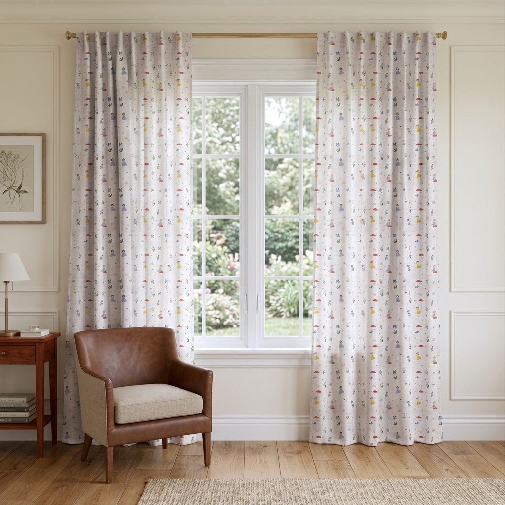 Fairy Garden - Curtain Panel - The Drapery
