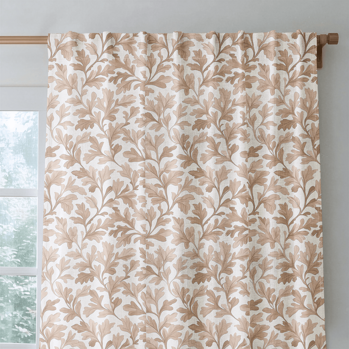 Fallen Leaves - Curtain Panel - The Drapery