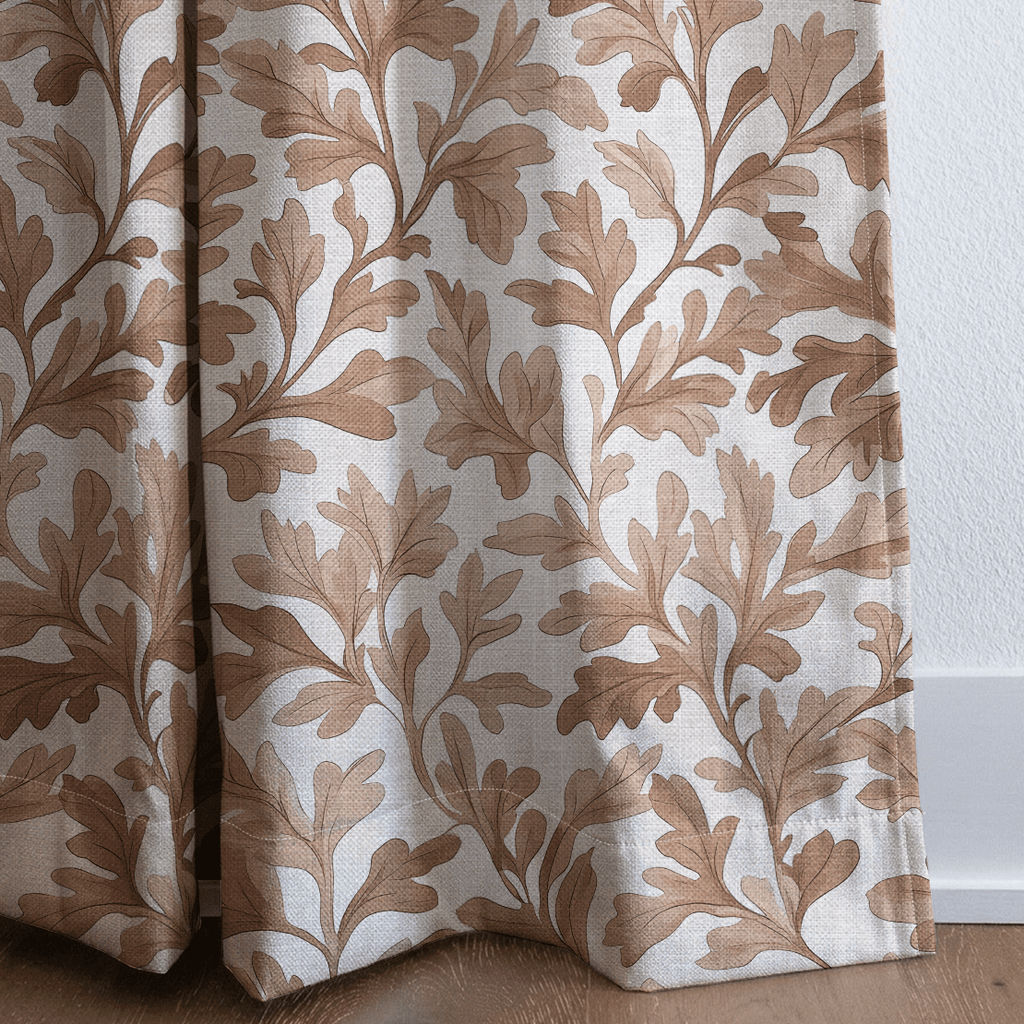 Fallen Leaves - Curtain Panel - The Drapery