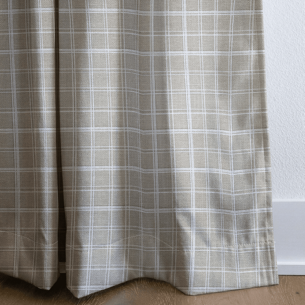 Fallon Plaid - Curtain Panel - The Drapery