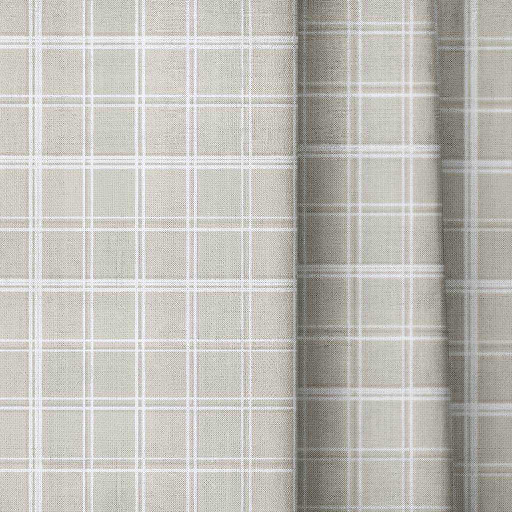 Fallon Plaid - Curtain Panel - The Drapery