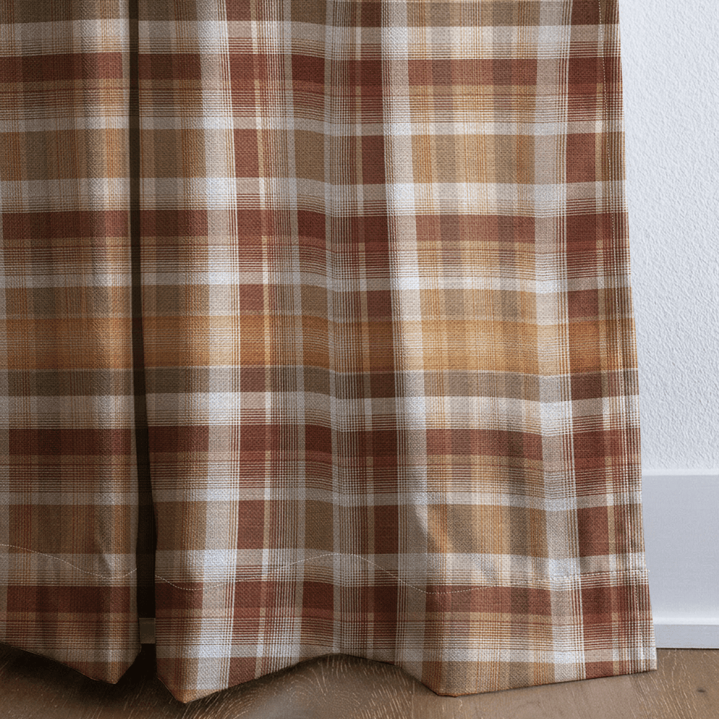 Falltime Plaid - Curtain Panel - The Drapery