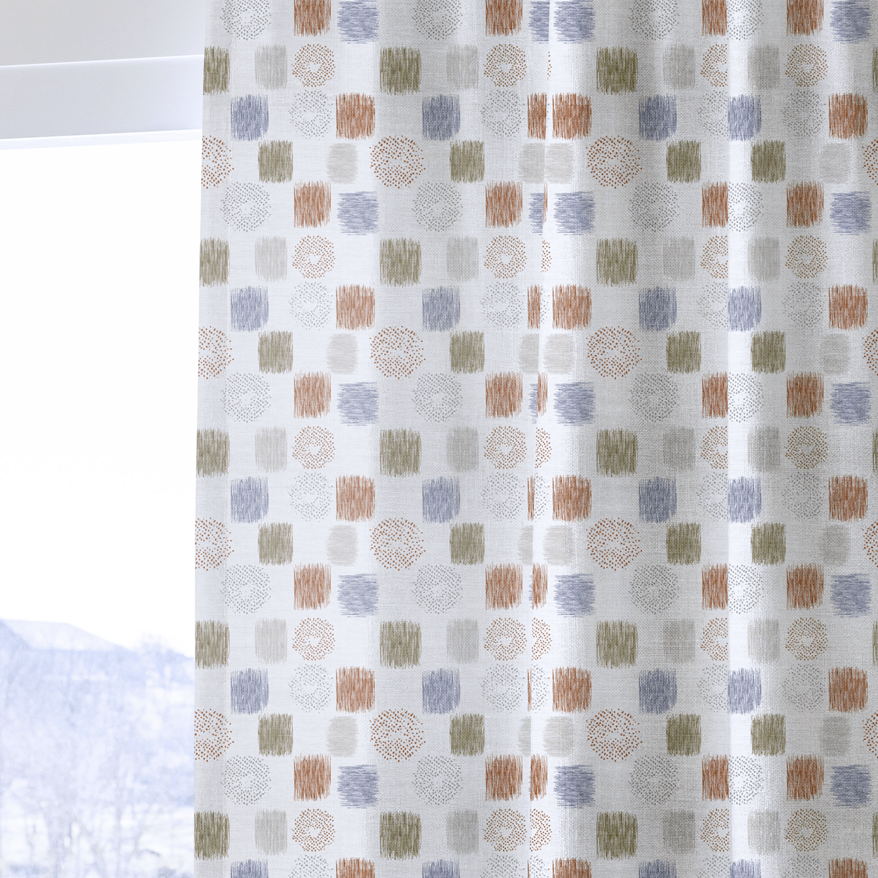 Faraday - Curtain Panel - The Drapery