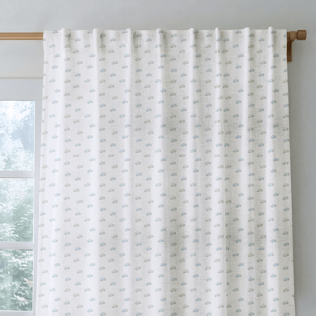 Farm Trucks - Curtain Panel - The Drapery