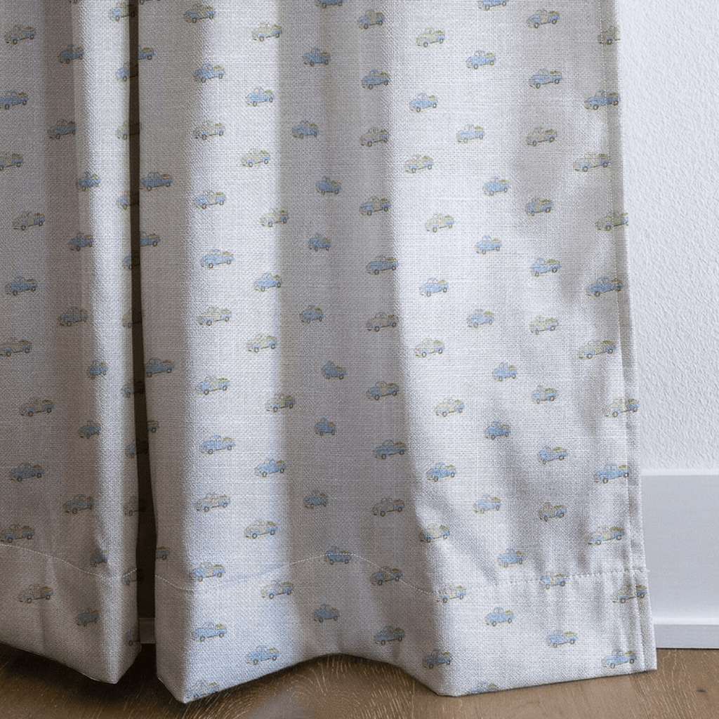 Farm Trucks - Curtain Panel - The Drapery