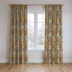 Farmhouse Blooms - Curtain Panel - The Drapery