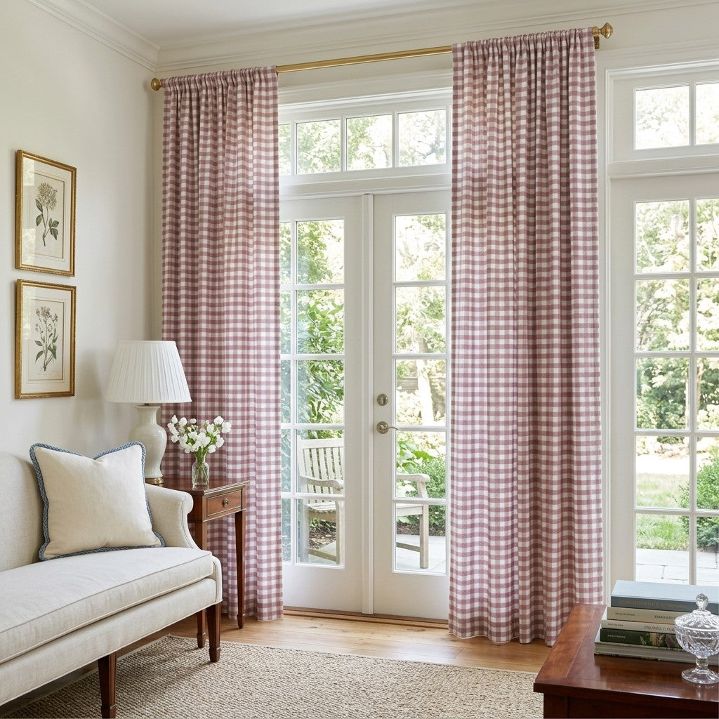 Bellamy Plaid - Curtain Panel - Sunroom