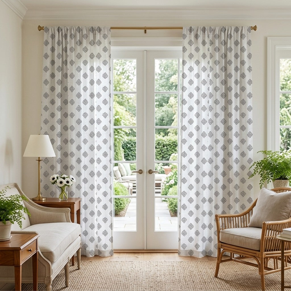 Cairo Lennox - Curtain Panel - Sunroom