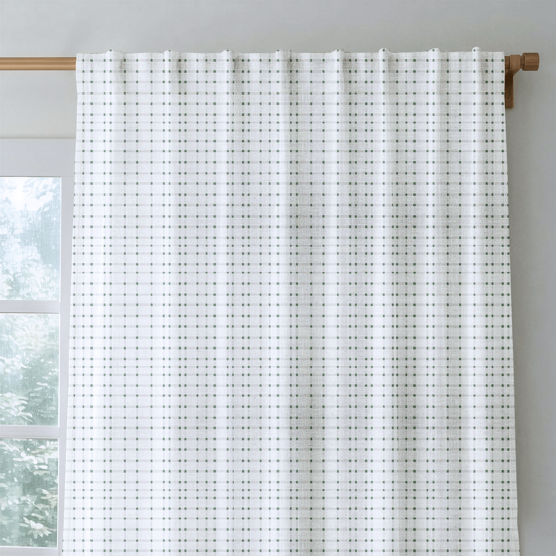Fenleigh Plaid - Curtain Panel - The Drapery