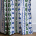 Fenway Palm - Curtain Panel - The Drapery