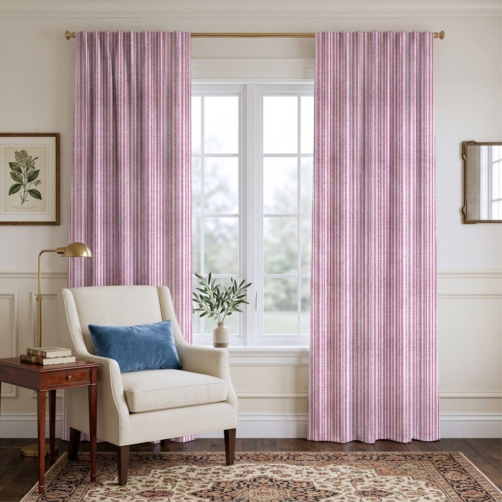 Fenwick Stripes - Curtain Panel - The Drapery