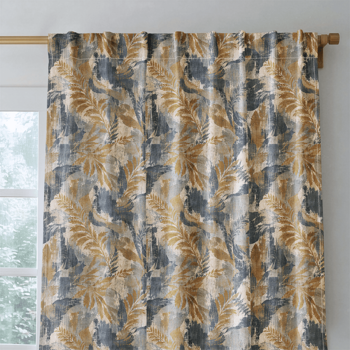 Fern Overgrowth - Curtain Panel - The Drapery
