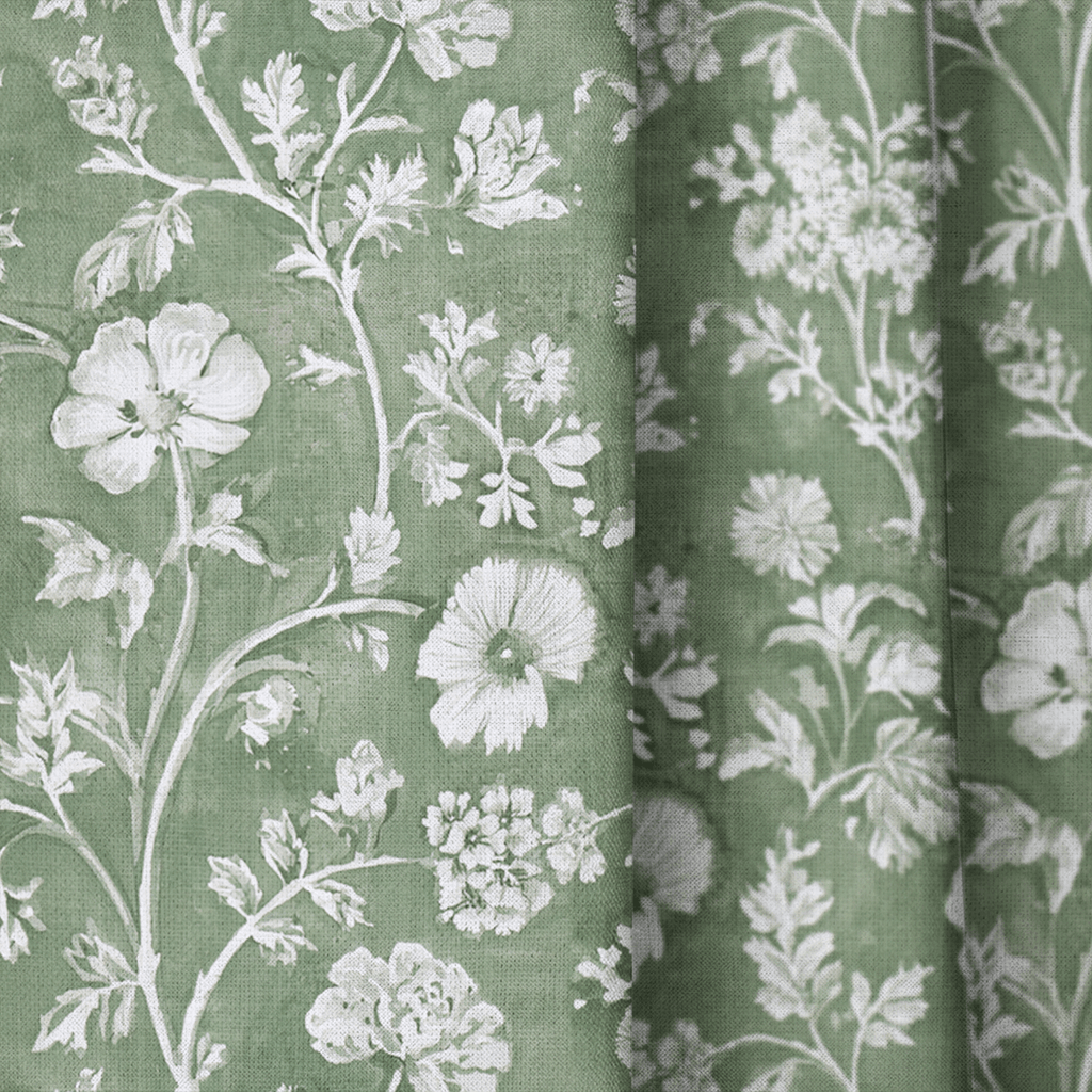 Fernhill Botanical - Curtain Panel - The Drapery