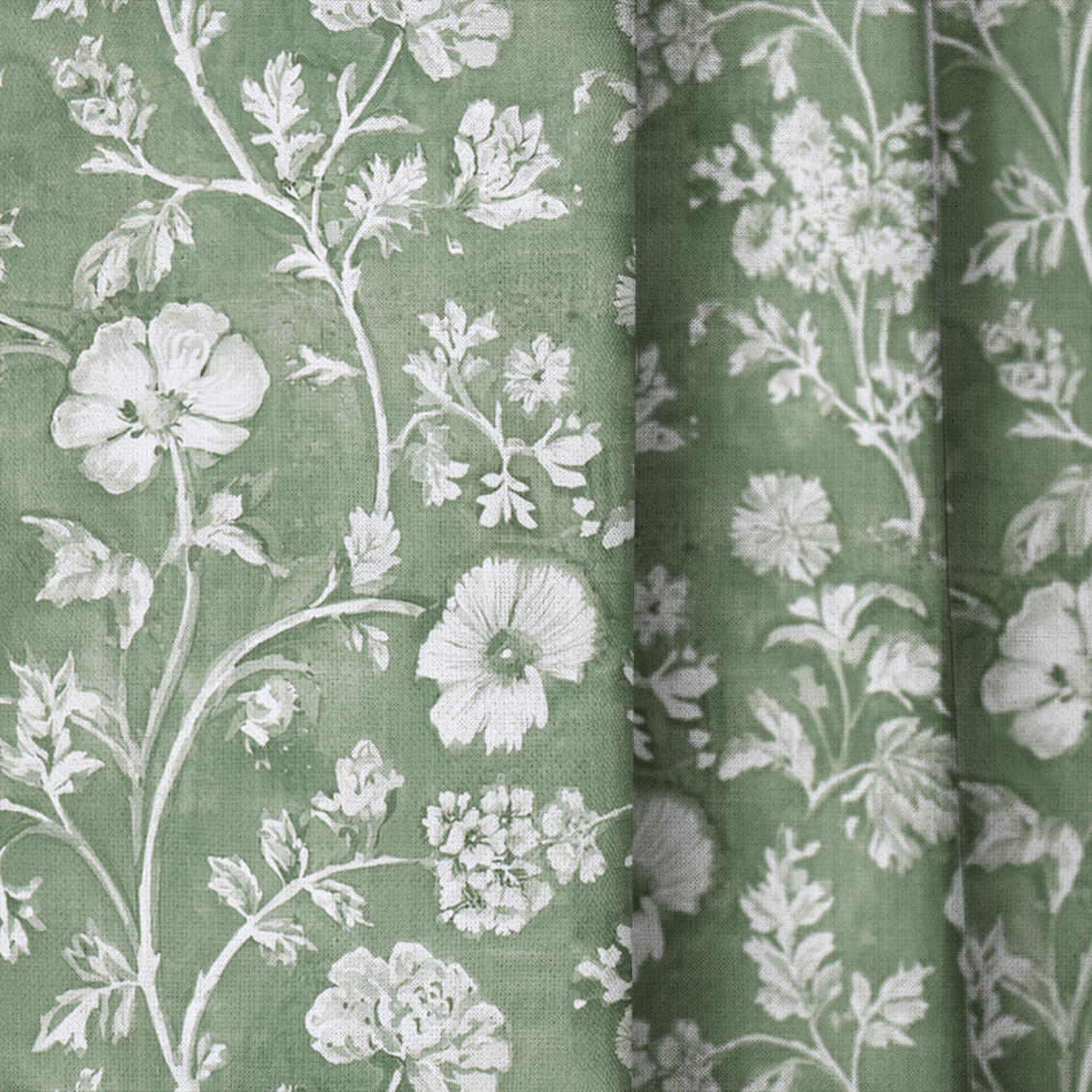 Fernhill Botanical - Curtain Panel - The Drapery