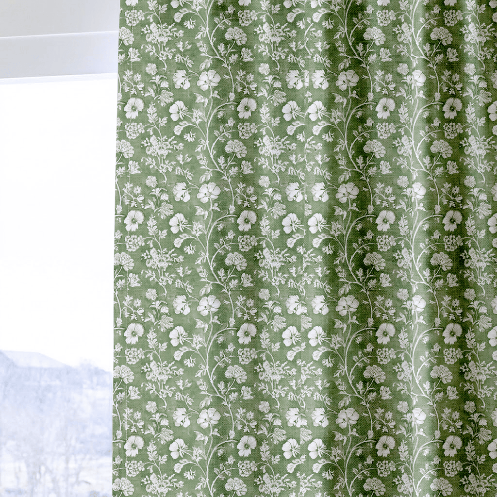 Fernhill Botanical - Curtain Panel - The Drapery