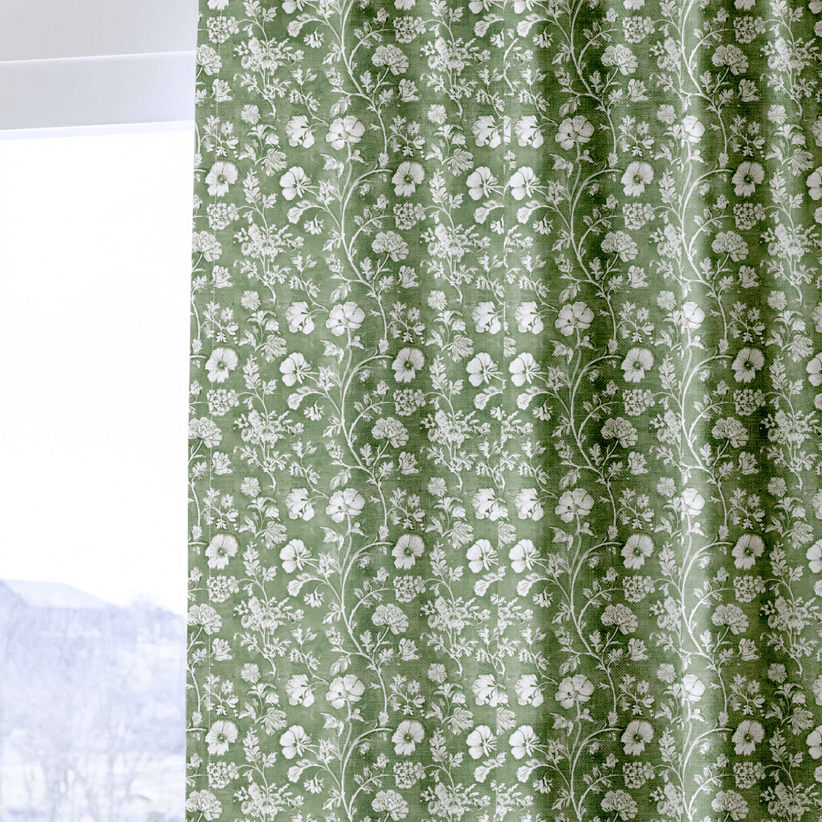 Fernhill Botanical - Curtain Panel - The Drapery