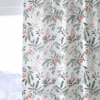 Festive Sprigs - Curtain Panel - The Drapery