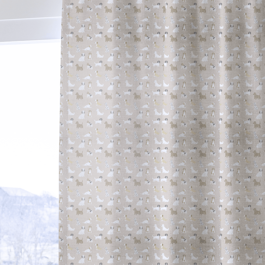 Fetch & Frolic - Curtain Panel - The Drapery