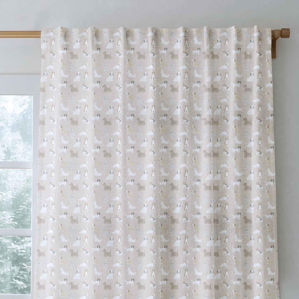 Fetch & Frolic - Curtain Panel - The Drapery