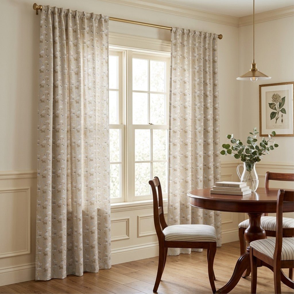 Fetch & Frolic - Curtain Panel - The Drapery