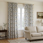Evander Oysters - Curtain Panel - Classic Living Room