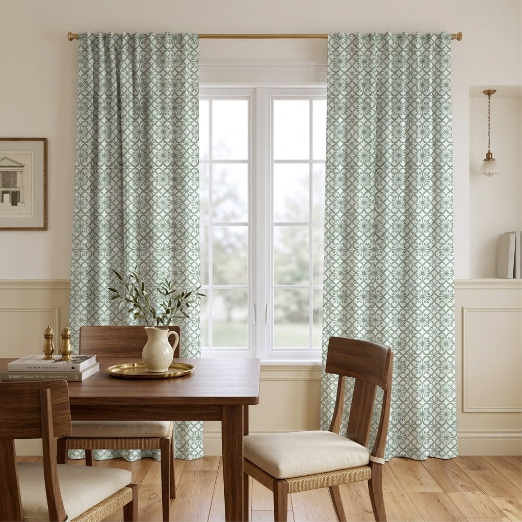 Wicker Hollow - Curtain Panel - Breakfast Nook