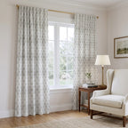 Lucara Damask - Curtain Panel - Reading Corner